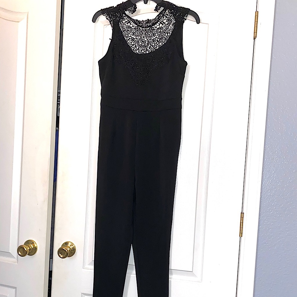 Black jumpsuit